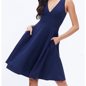 Dress the Population A-Line Dress